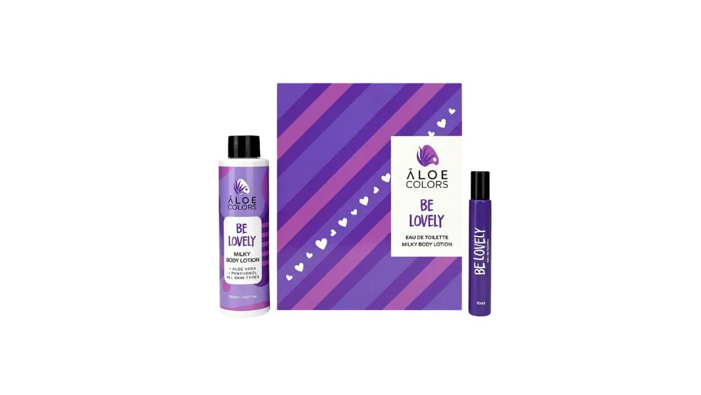 Aloe+ Colors Be Lovely Gift Set Eau De Toilette + Milky Body Lotion