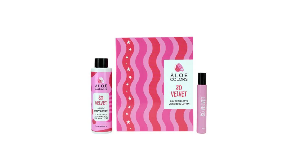 Aloe+ Colors So Velvet Gift Set Eau De Toilette + Milky Body Lotion