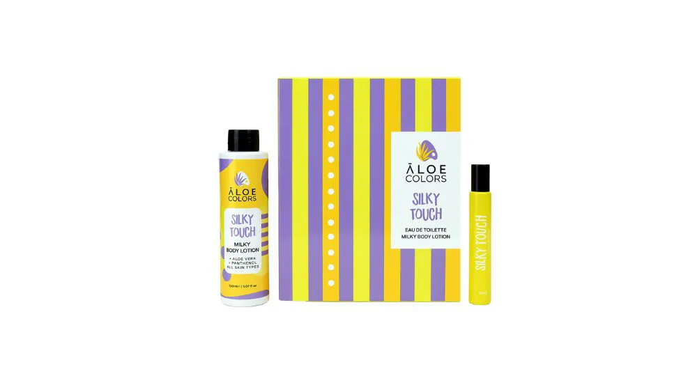 Aloe+ Colors Silky Touch Gift Set Eau De Toilette + Milky Body Lotion