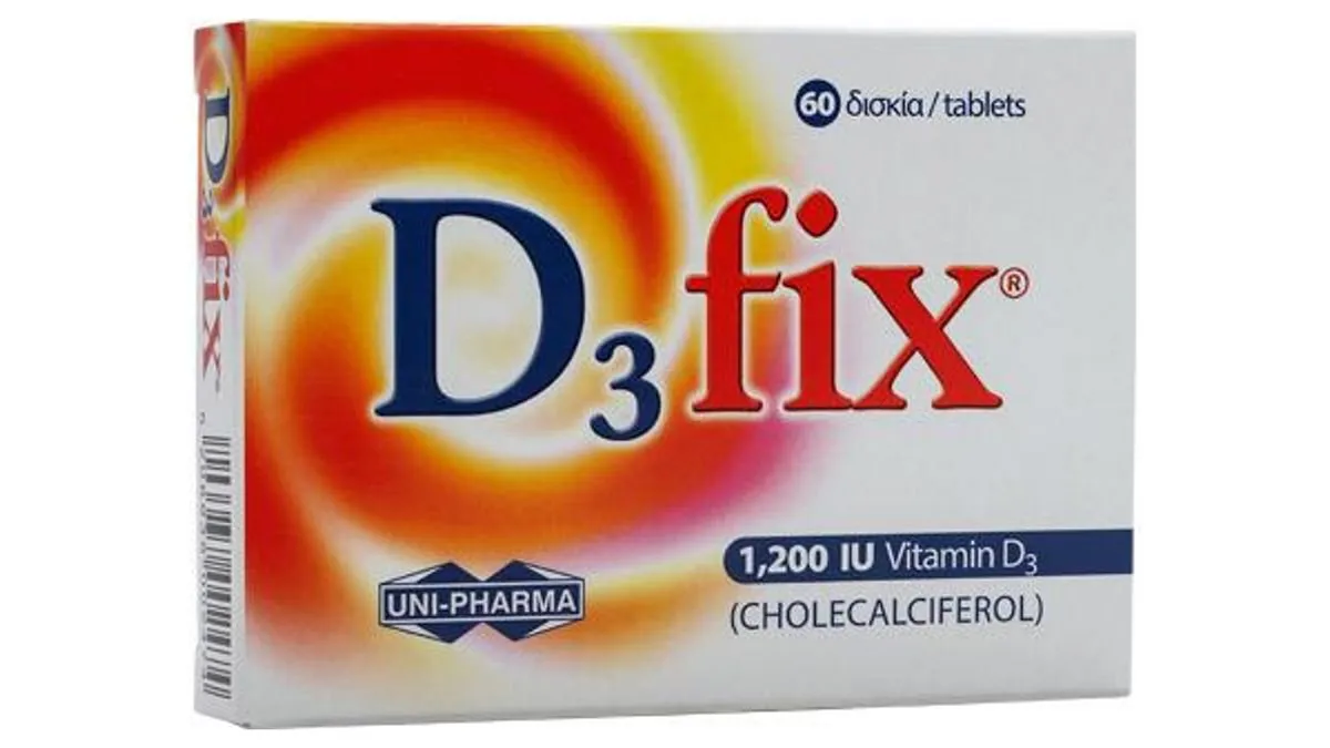 D3 Fix 1200Iu 60 Tabs
