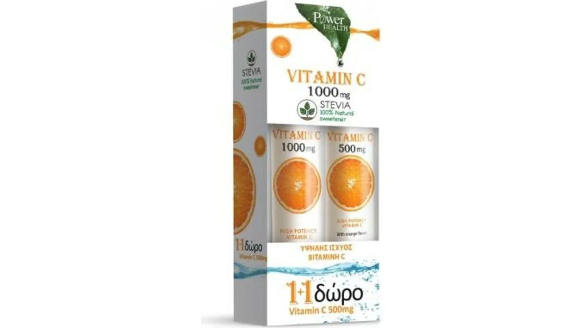 Power Health Vitamin C 1000 mg + Vitamin C 500 Eff. Tabs