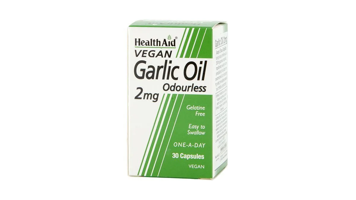 Health Aid Garlic Oil 2mg 30caps