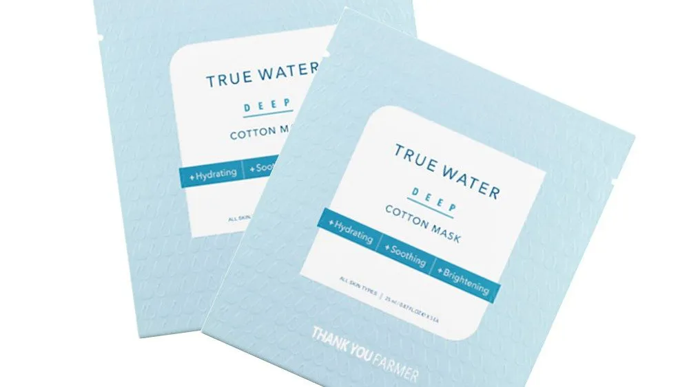 Thank You Farmer True Water Deep Cotton Mask