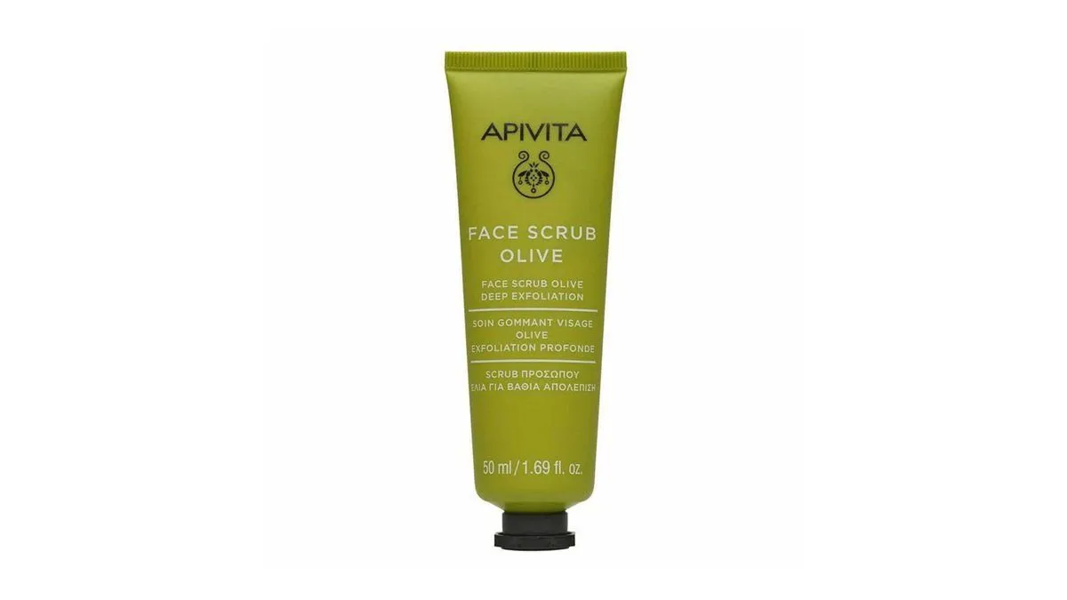 Apivita Face Scrub with Olive 50 ml