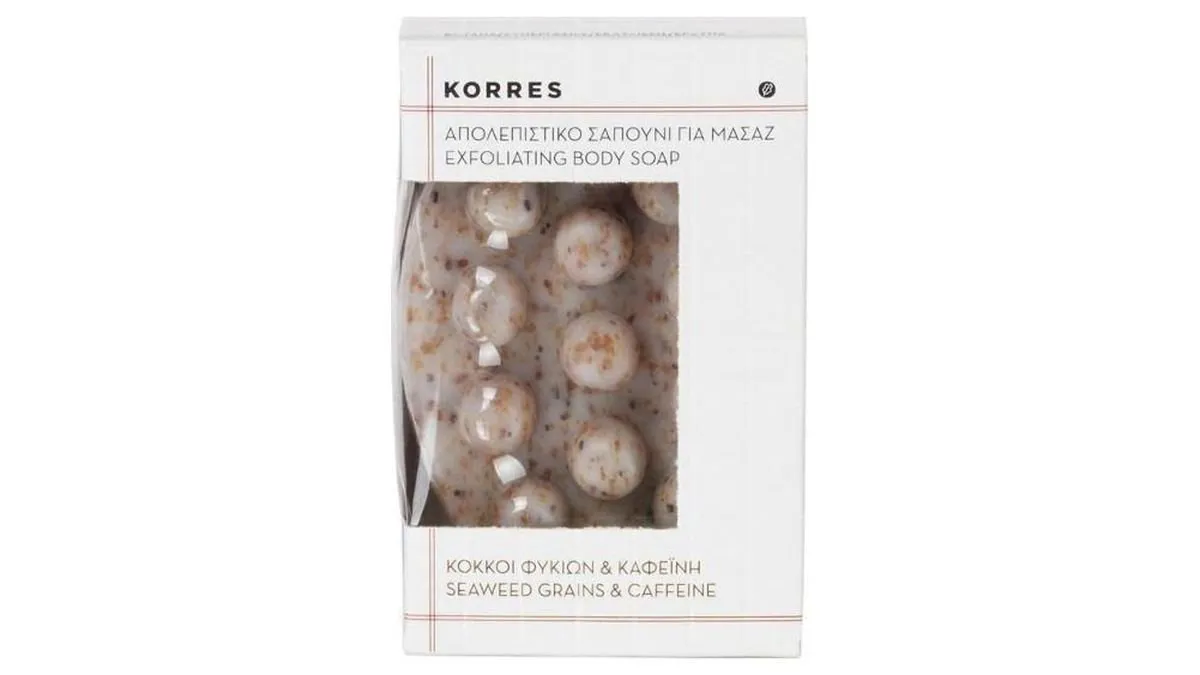 Korres Exfoliating Body Soap Απολεπιστικό Σαπούνι Σώματος 125g