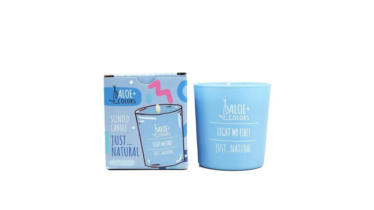 Aloe+ Colors Scented Candle Just Natural 150g