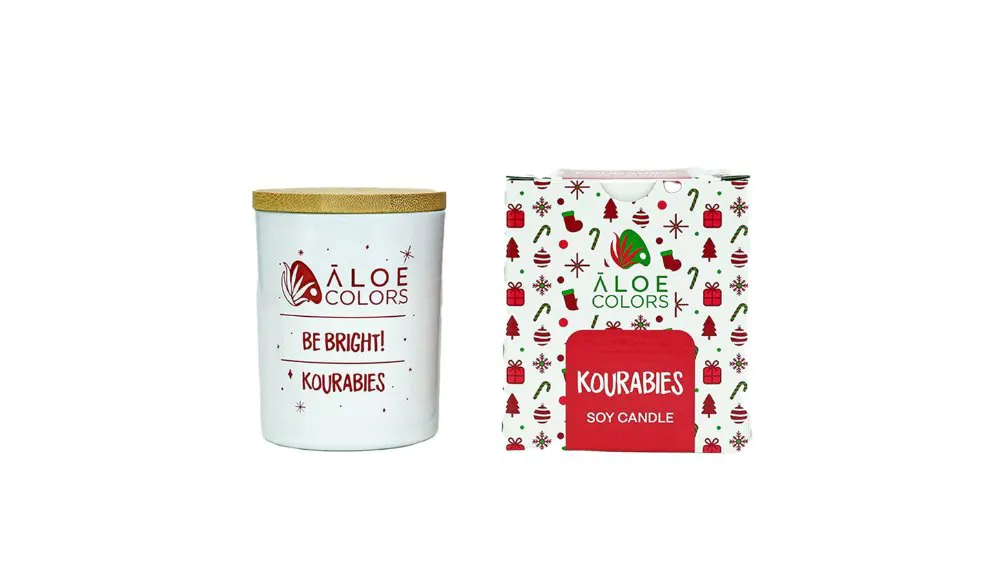 Aloe+ Colors Scented Soy Candle Kourabies 150g