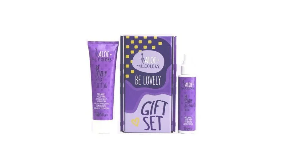 Aloe+ Colors Be Lovely Gift Set Body Mist. 100ml & Body Lotion. 150ml