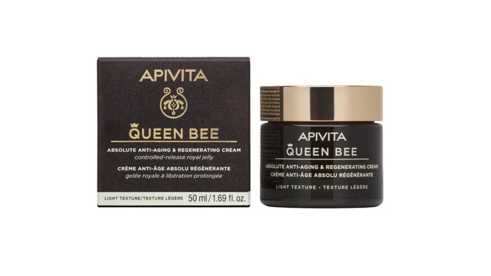 Apivita Queen Bee Absolute Anti Aging & Regenarating Cream Light Texture. 50ml