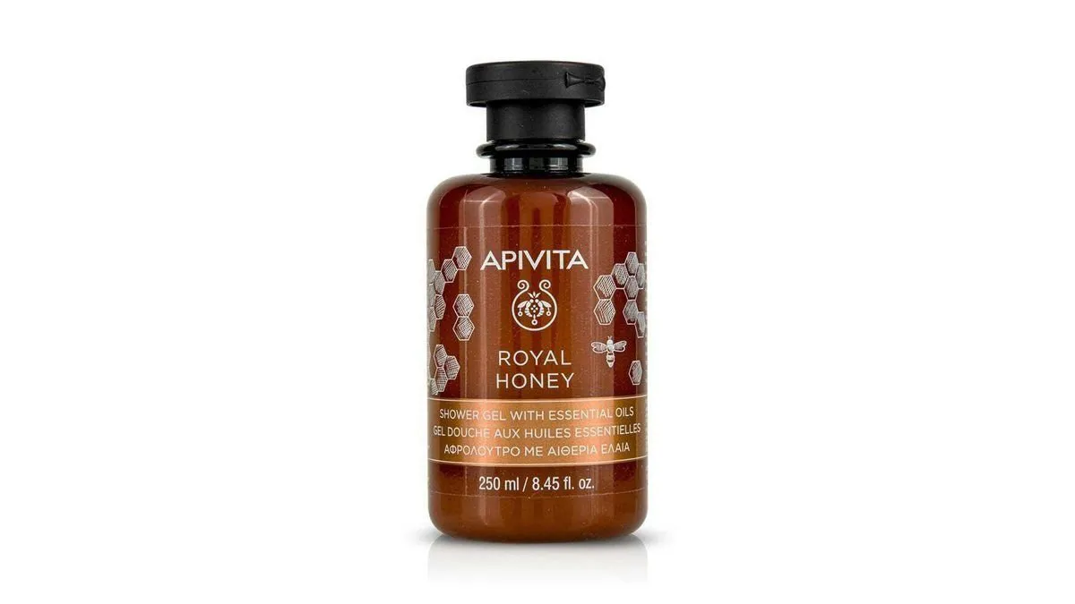 Apivita Royal Honey Shower Gel με Essential Oils Κρεμώδες Αφρόλουτρο με Αιθέρια Έλαια & Μέλι 250 ml