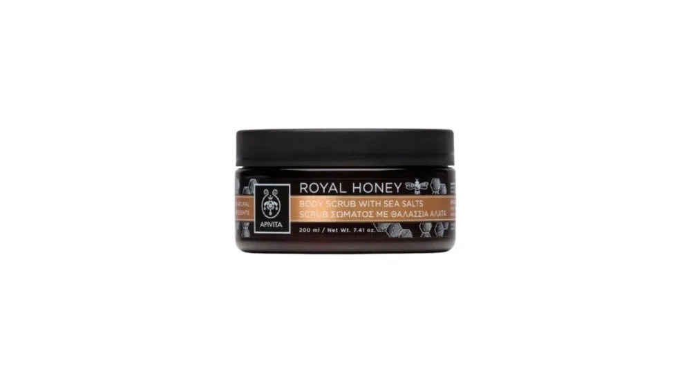 Apivita Royal Honey Scrub Σώματος με Θαλάσσια Άλατα 200ml