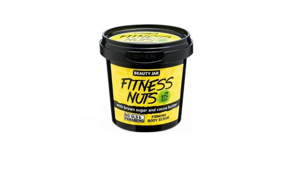Beauty Jar Fitness Nuts Συσφικτικό Scrub Σώματος 200gr