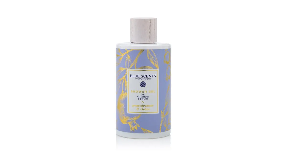 Blue Scents Shower Gel Pomegranate & Violet 300ml