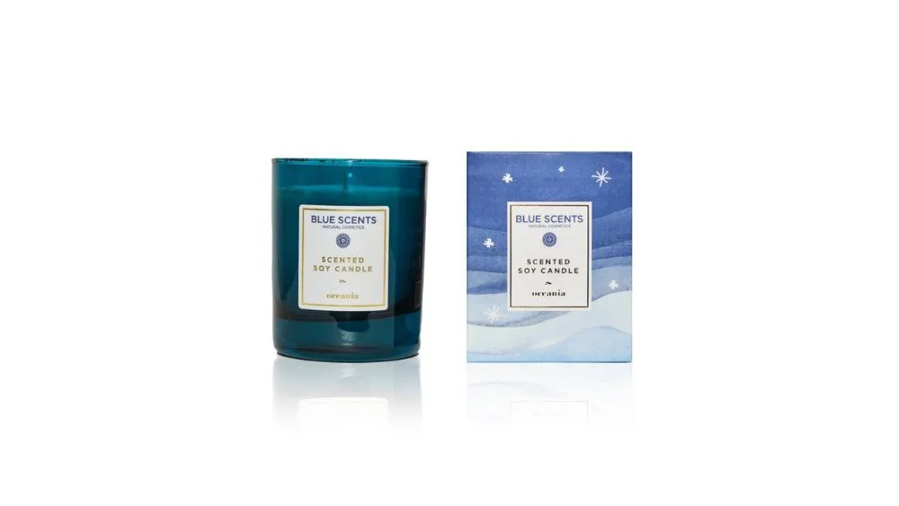 Blue Scents Scented Soy Candle Oceania 145g