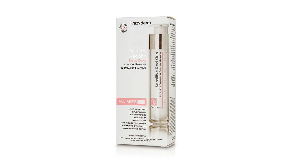Frezyderm Sensitive Red Skin Facial Cream Κρέμα Προσώπου Αντιμετώπισης Κοκκινίλων 50 ml