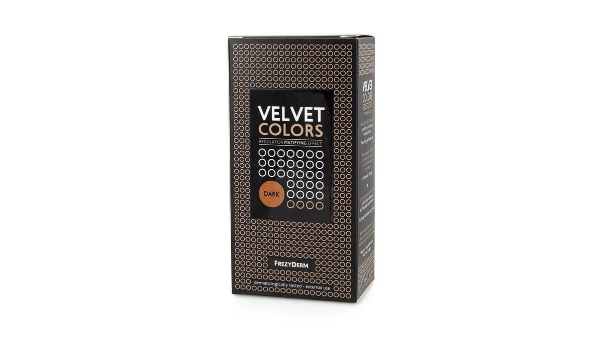 Frezyderm Velvet Colors Μake Up Dark 30 ml