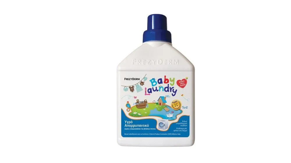 Frezyderm Baby Laundry Υγρό Απορρυπαντικό Ειδικά Σχεδιασμένο Για Βρεφ. Ρούχα 1lt
