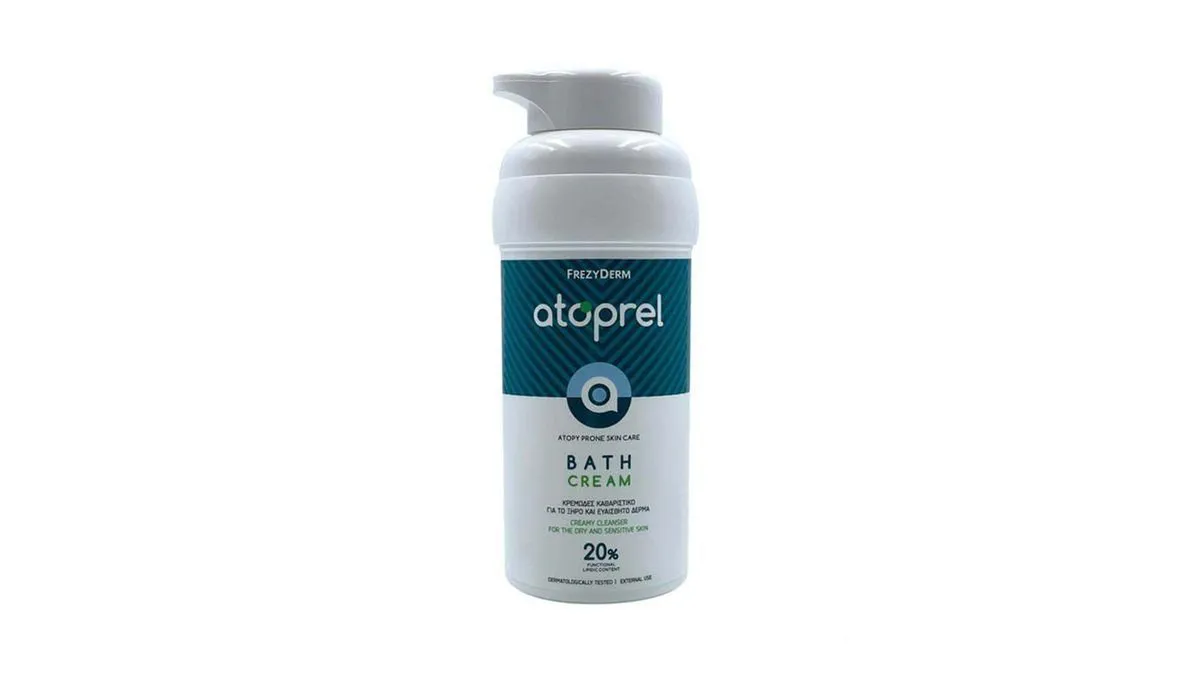 Frezyderm Atoprel Bath Cream Κρεμώδες Καθαριστικό για το Ξηρό Και Ευαίσθητο Δέρμα 300 ml