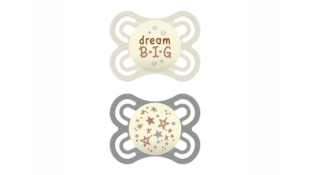 Mam Πιπίλα Perfect Night 2-6m (σιλικόνη) x2 Unisex