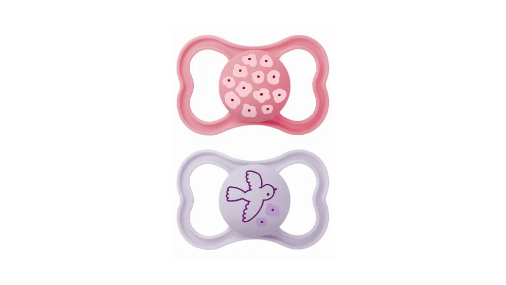 Mam Πιπίλα Supreme 16+m (σιλικόνη) x2 Girl