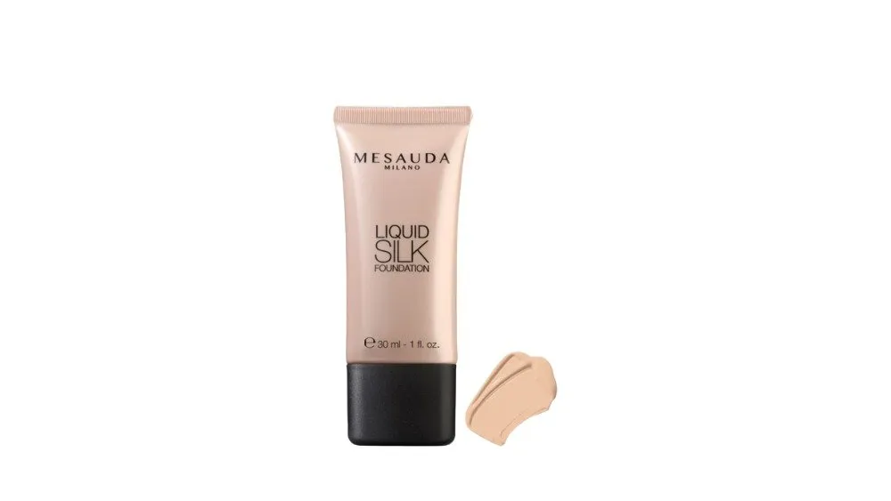 Mesauda Liquid Silk Mattifying Fluid Foundation 201 Porcelain