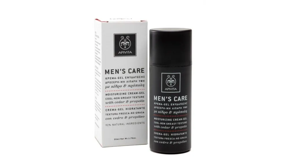 Apivita Men's Care Κρέμα Gel Ενυδάτωσης 50ml