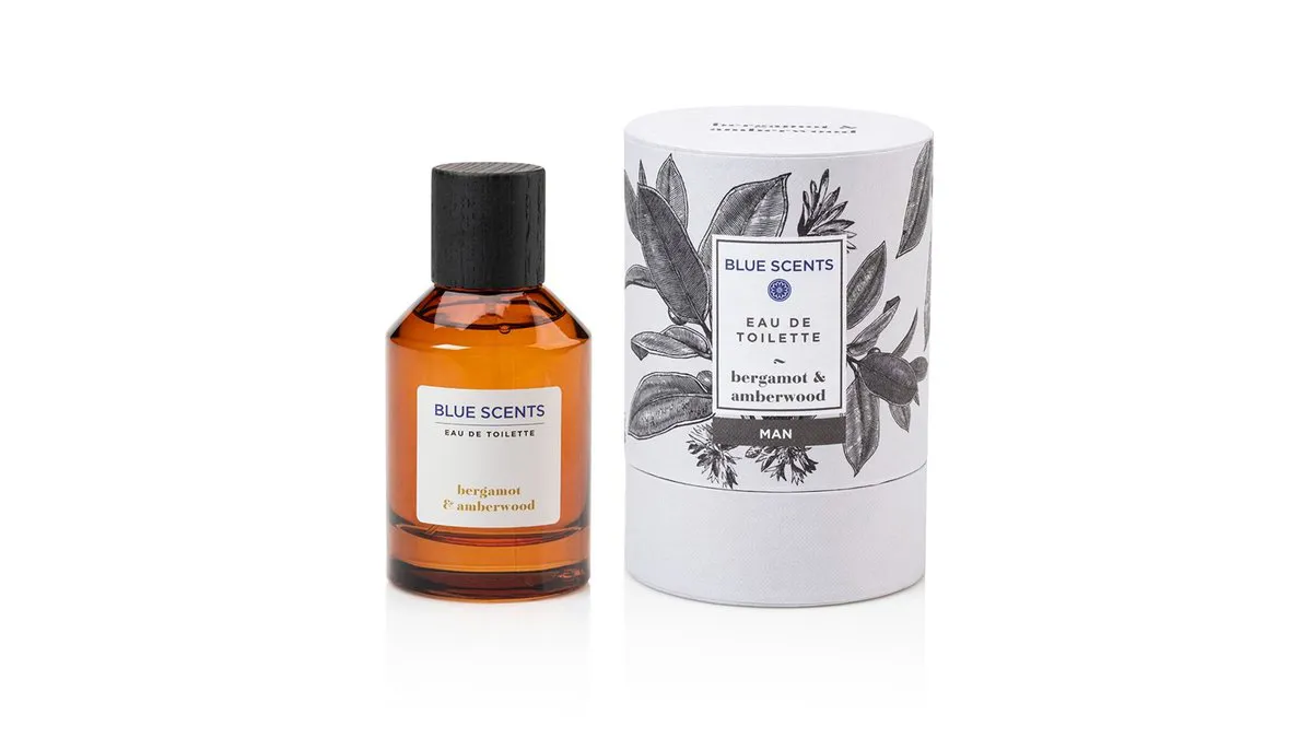 Blue Scents Eau De Toilette Bergamot & Amberwood Man 100ml