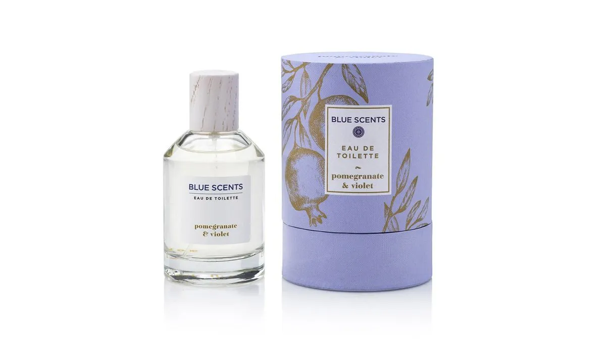 Blue Scents Eau De Toilette Pomegranate & Violet 100ml