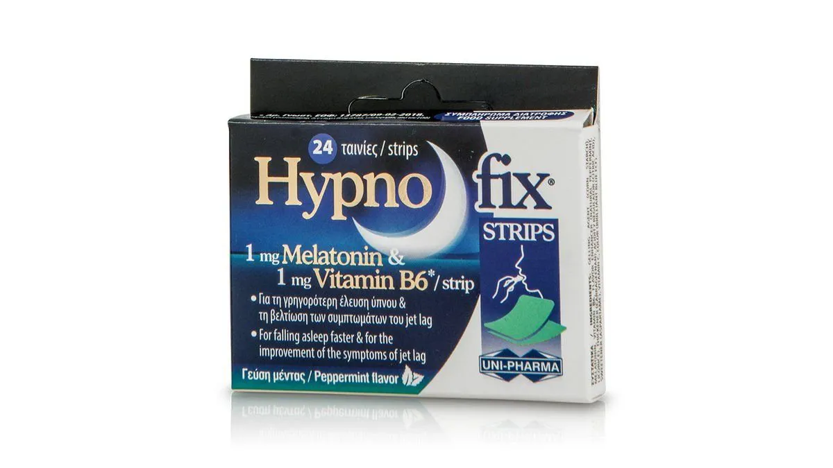 UNIPHARMA HYPNOFIXSTRIPS PEPPERMINT X24