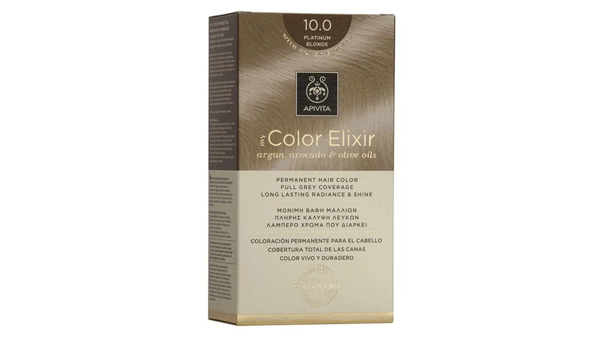 Apivita My Color Elixir N10.0 Κατάξανθο 50 ml + Γαλάκτωμα Ενεργοποίησης 75 ml