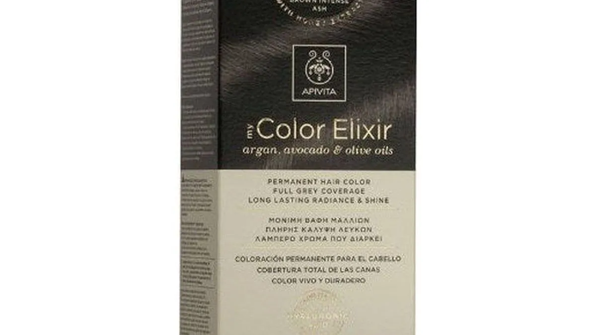 Apivita Hair Color Elixir Kit 4.11