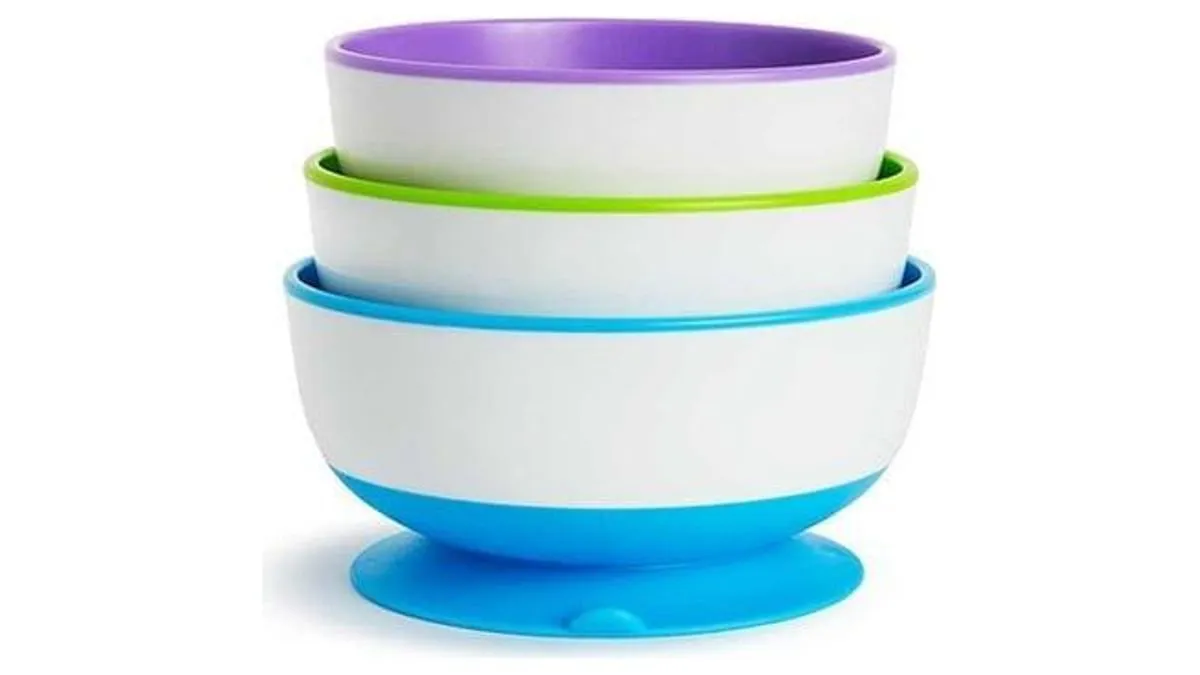 Munchkin Stay Put Suction Bowls