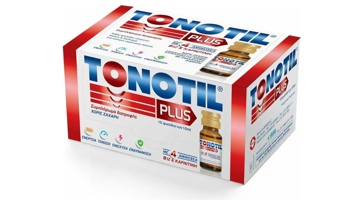 Tonotil Plus 15Amp X 10 ml
