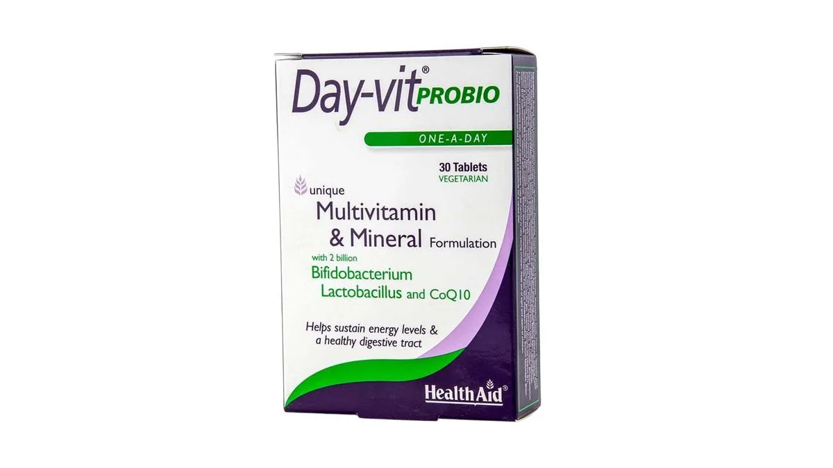 Health Aid Day Vit Probio 30 Tabs