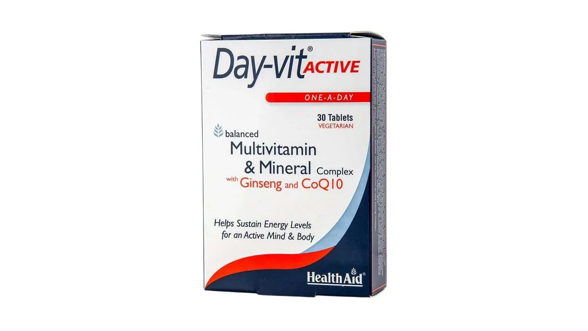 Health Aid Day Vit Active 30 Tabs