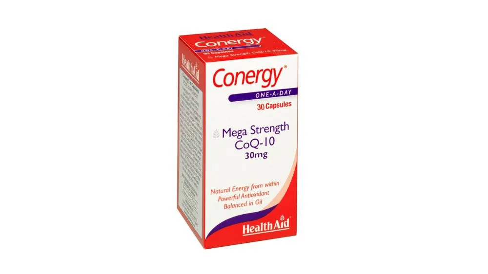 Health Aid Conergy Co Q10 30Mg 30 Caps