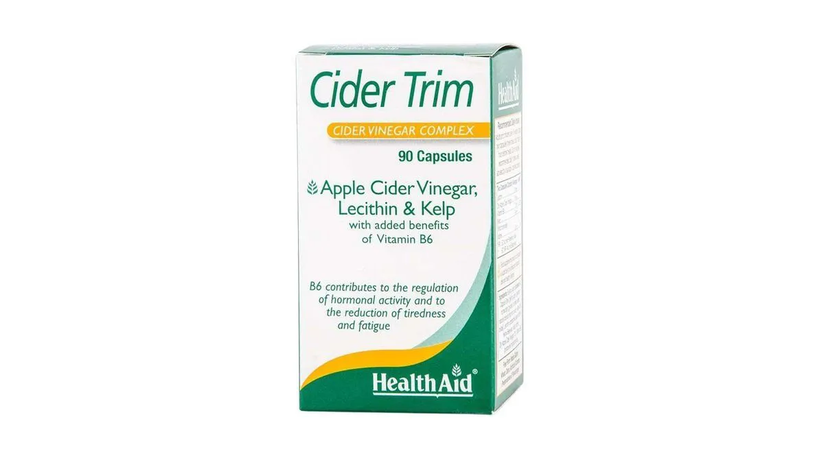 Health Aid Cider Trim Μηλοξυδο 90Tabs