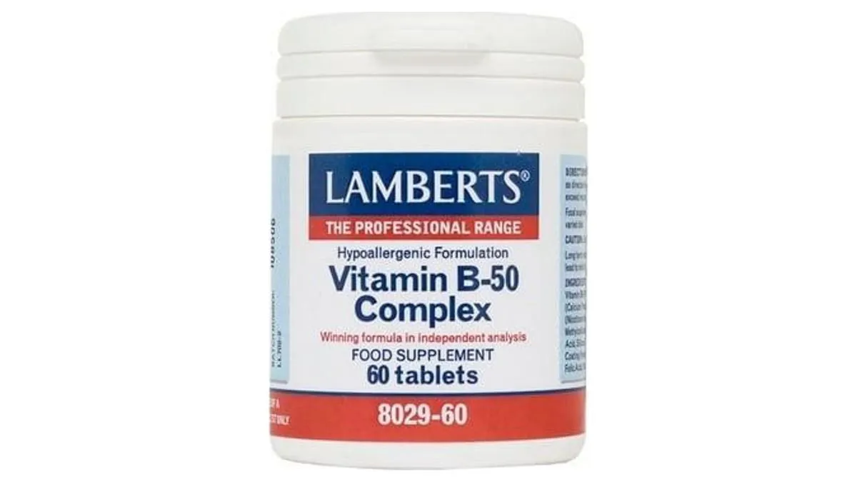 Lamberts VitB50 Complex 60 Tabs