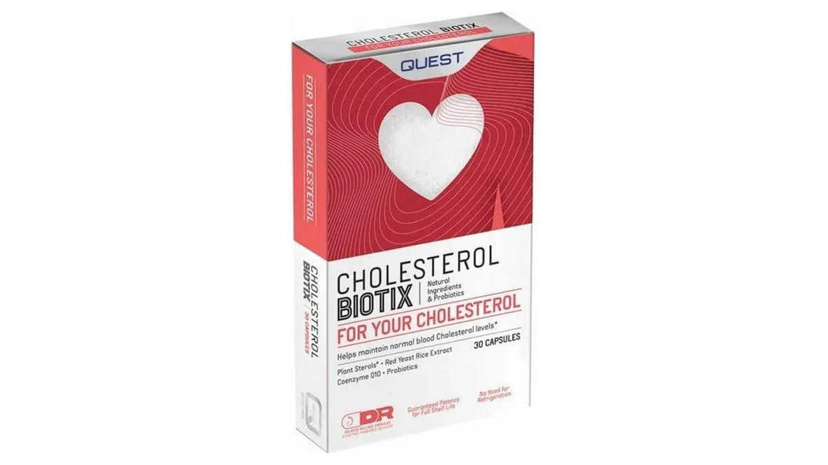 Quest Cholesterol Biotix 30 caps