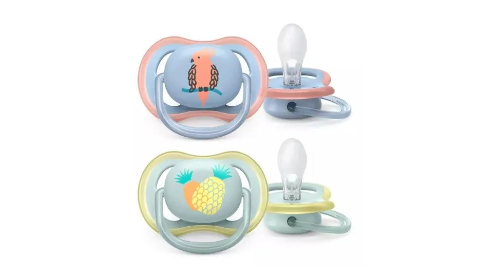 Philips Avent Ultra Air Πιπίλα 0 6m Αγόρι 2τμχ