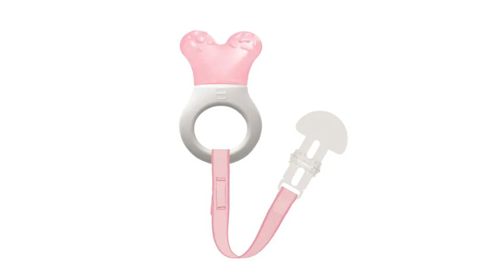 Mam Mini Cooler & Clip (Με νερό & κορδέλα στήριξης) 2 + μηνών Ροζ