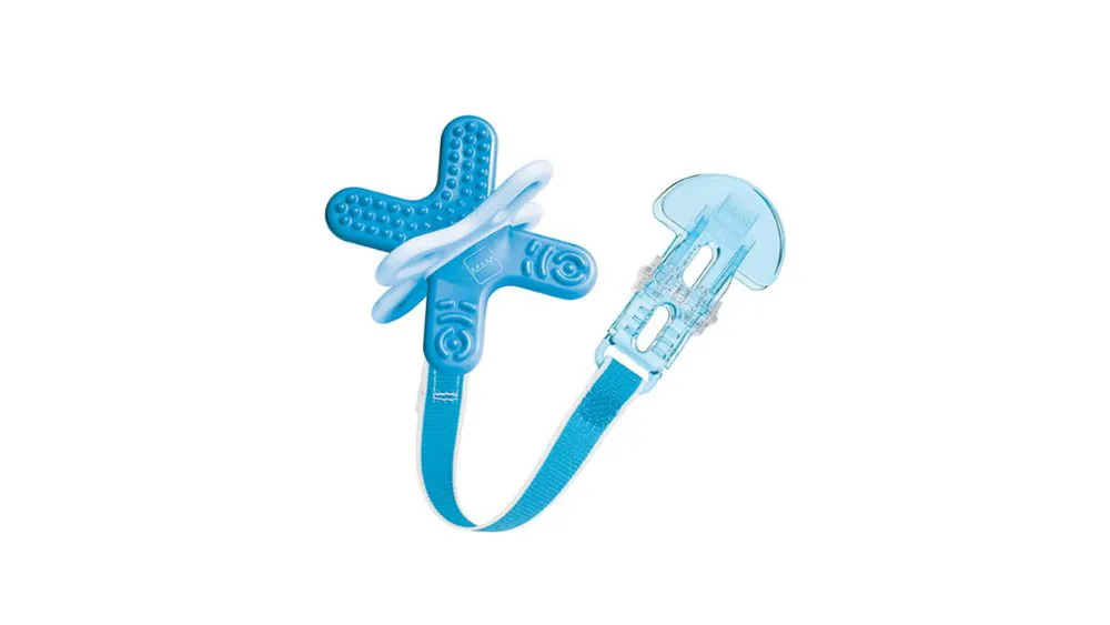 Mam Bite & Relax Στάδιο 2 & Clip 4+ Μπλε