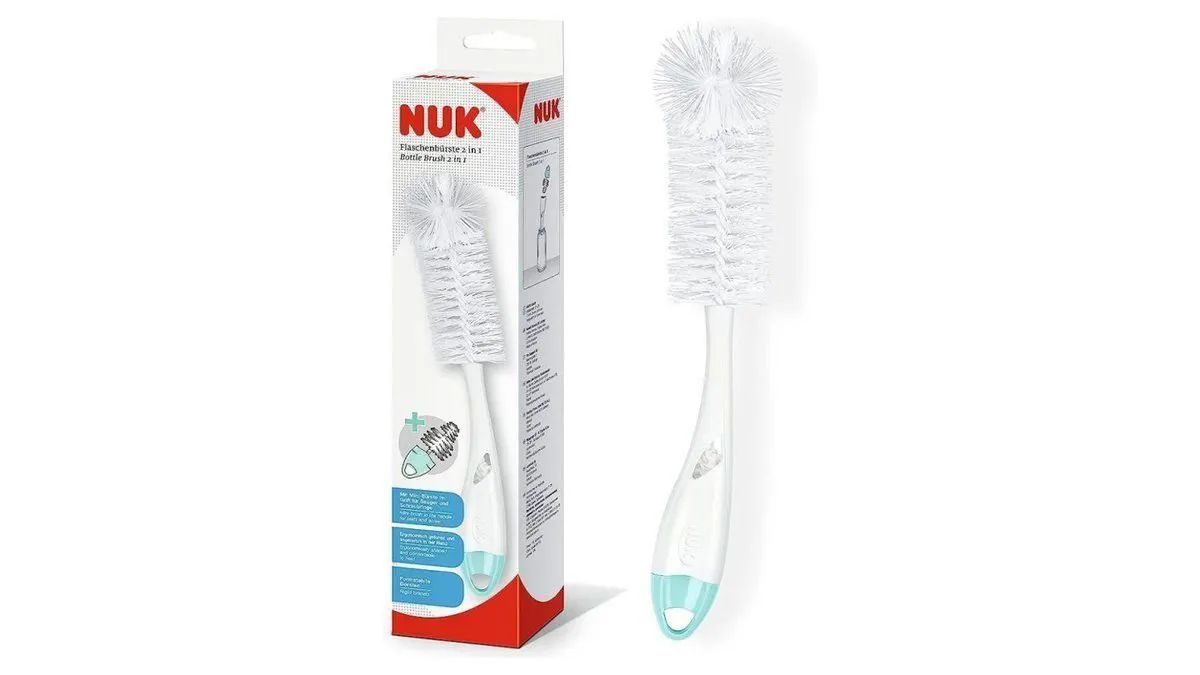 Nuk Βούρτσα Καθαρισμού 2in1