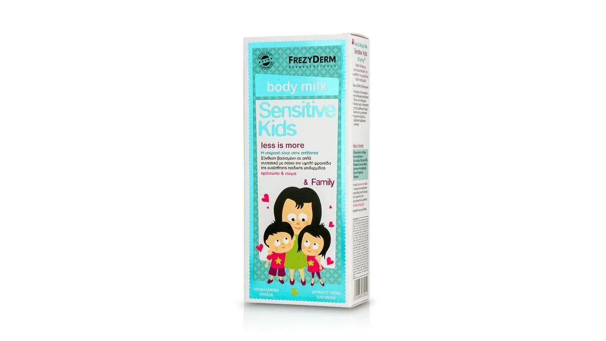 Frezyderm SENSITIVE KIDS Body Milk & Family 200 ml