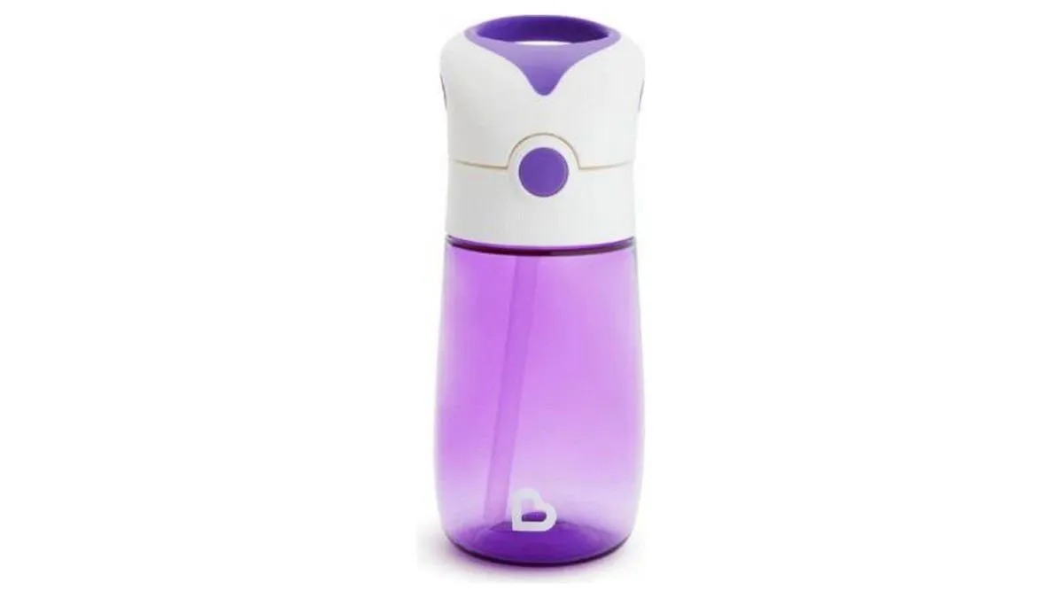 Munchkin Παιδικό Κύπελλο Flip & Go Purple 335ml