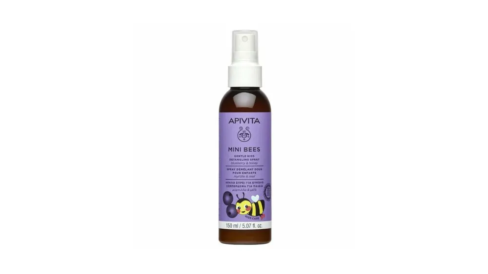 Apivita Mini Bees Gentle Kids Detangling Spray με Μύρτιλλο και Μέλι 150ml