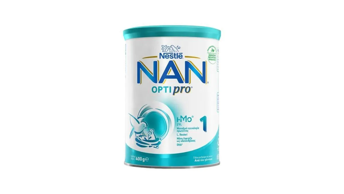 Nestle Nan Optipro 1 Γάλα Για Βρέφη Σε Σκόνη Από Τη Γέννηση 400gr