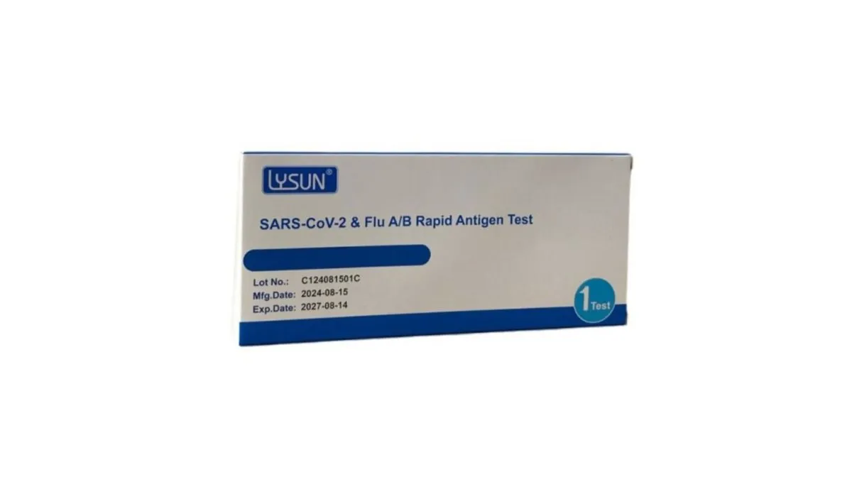 Lysun Rapid Test Covid-19 & Γρίπης Α, Β