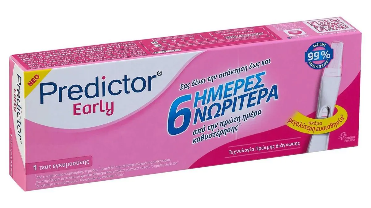 Predictor Test Early 6 Ημέρες Νωρίτερα 1 Τεμάχια