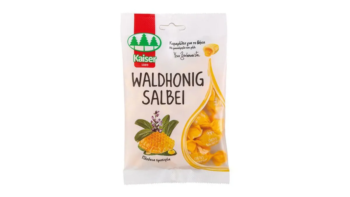 Kaiser Καραμέλες Salbei Με Φασκόμηλο & Μέλι 90 g